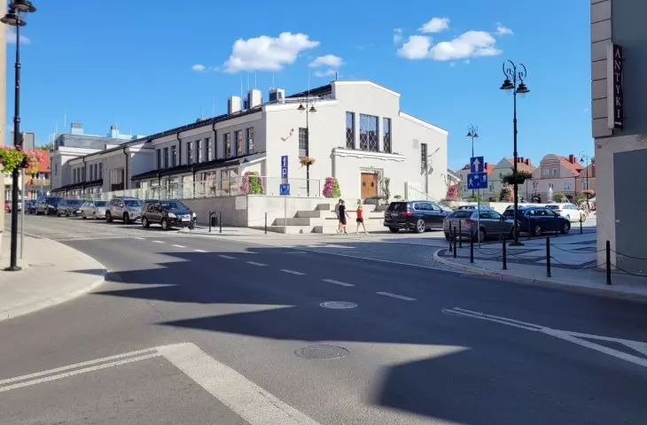 Stary Rynek w Łomży po rewaloryzacji
