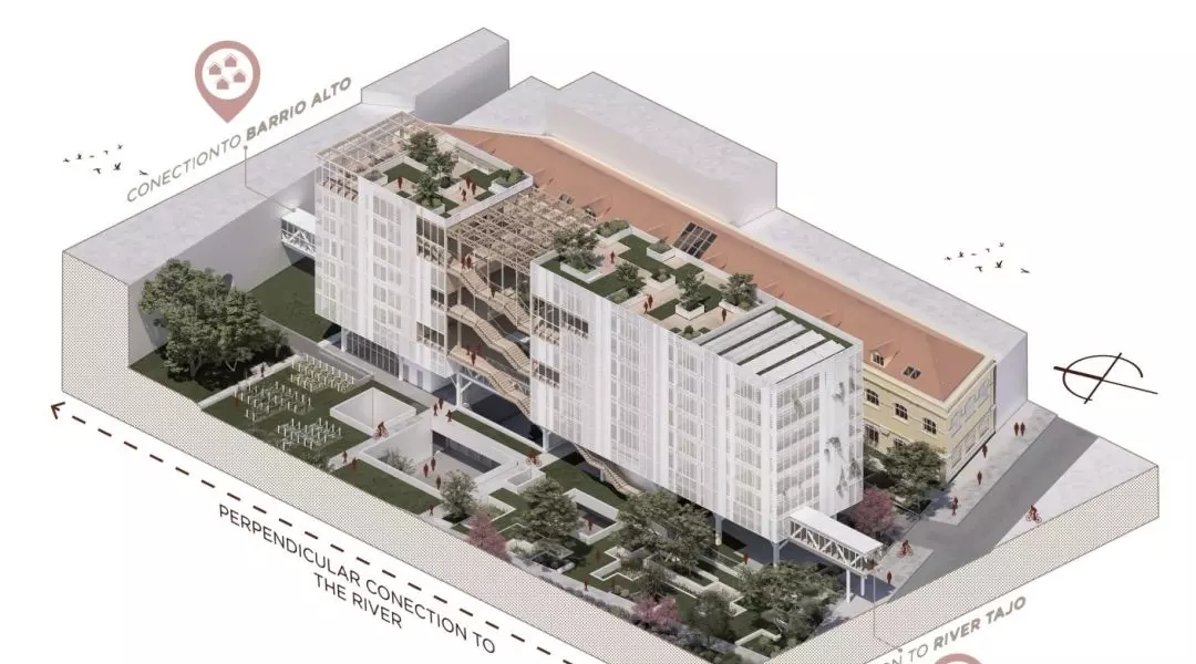 Nagroda Specjalna, proj.: „Dwellings in Memory, Building an Adaptive Lisbon”