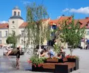 Old Market Square in Lomza after revaluation
