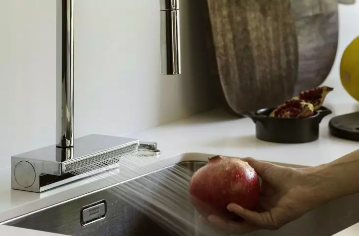There are two sinks in the kitchen
