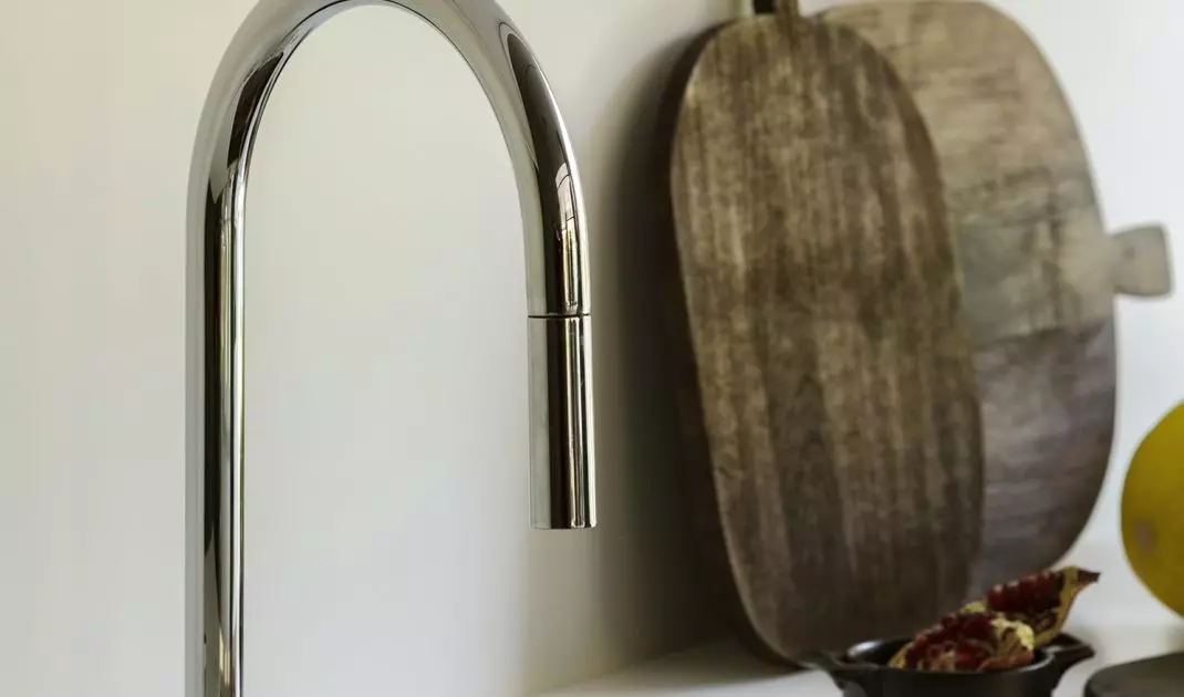 There are two sinks in the kitchen