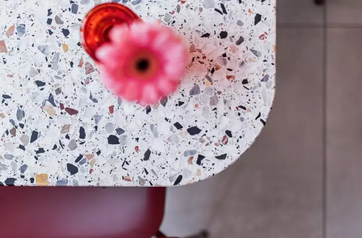 Terrazzo countertop