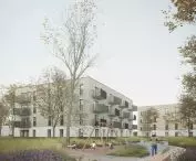 The Kalisz estate on the Prosna River will be built in cooperation between the City and TBS; interestingly, the project was selected through a competition, which undoubtedly had a positive impact on its quality
