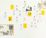 sketches on display
