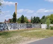 The place where the abutment of the longer Berdychov Bridge will be built
