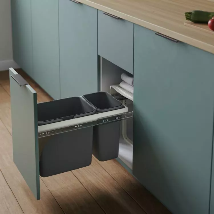 For waste segregation, you need some rehab garbage cans