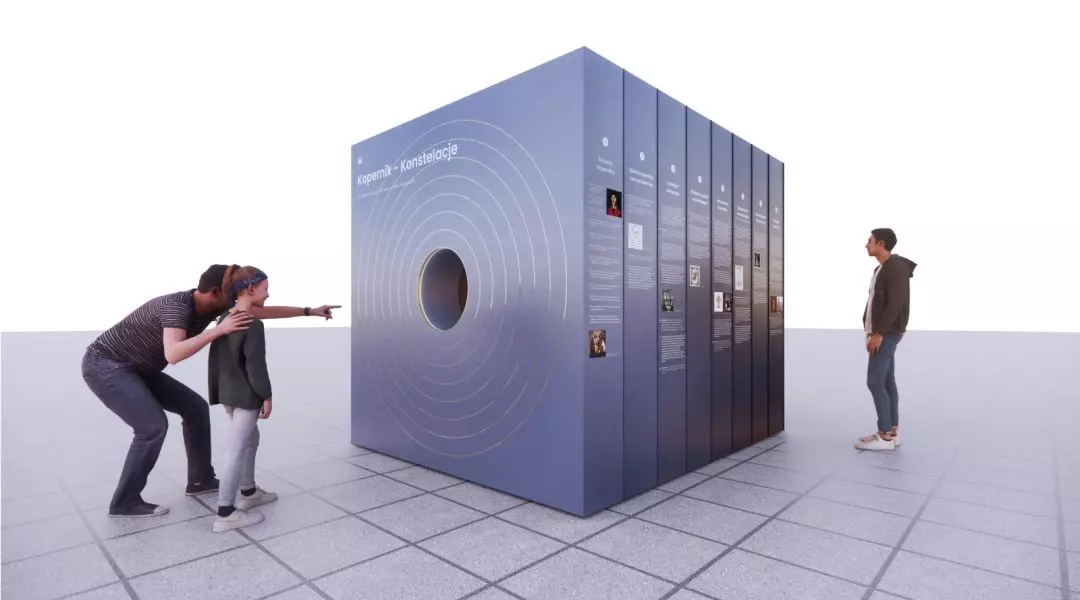 I Nagroda, instalacja „Kopernik – Konstelacje”