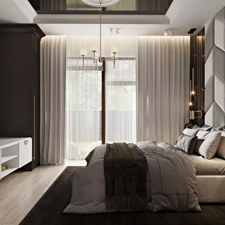 The interior is elegant and cozy