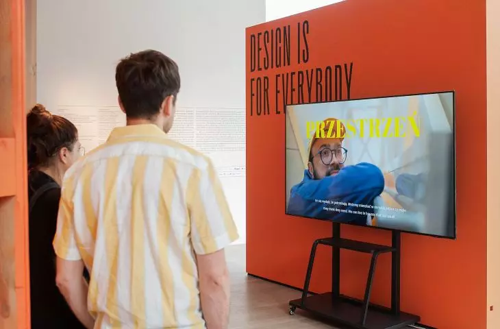 The exhibition is complemented by a film created by Michał Warda of WhiteSmoke Studio
