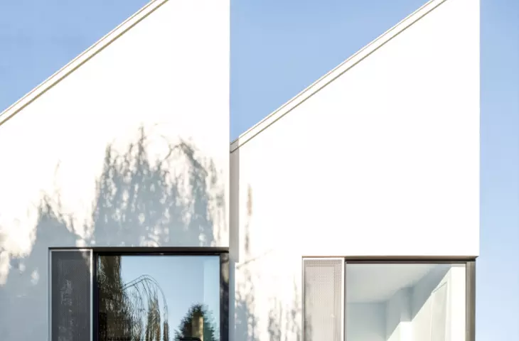 Białe Domy Warszawa | proj.: 77STUDIO architektury