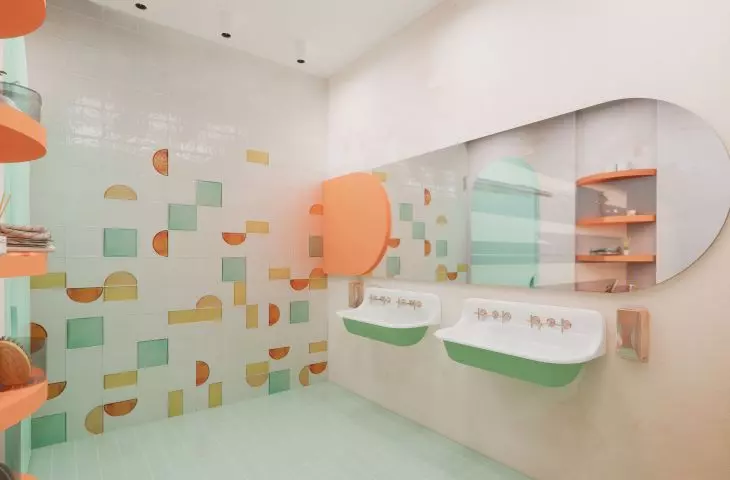Bathroom interior