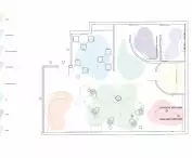 SCLAY ceramics studio interior design, floor plan and features