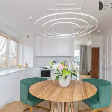 Kitchen with dining area