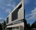 Quartz Office building, Klinkierowa Street, Poznan, view from the southeast