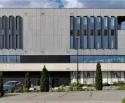 biurowiec Quartz Office, ul. Klinkierowa, Poznań, elewacja południowo-zachodnia