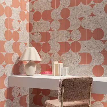 Patterned tiles are a great decorative element