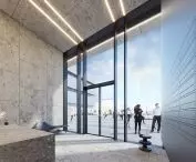 wizualizacja przestrzeni lobby