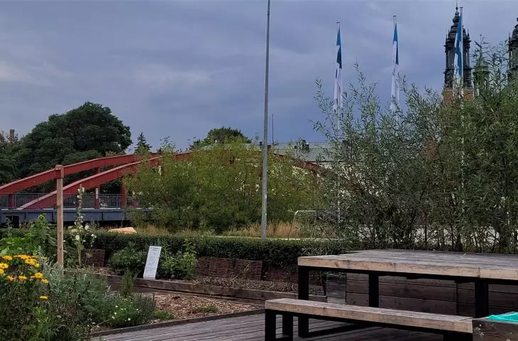 River Garden of EcoEducation, Ostrówek Street / Poznań Gate, Poznań.