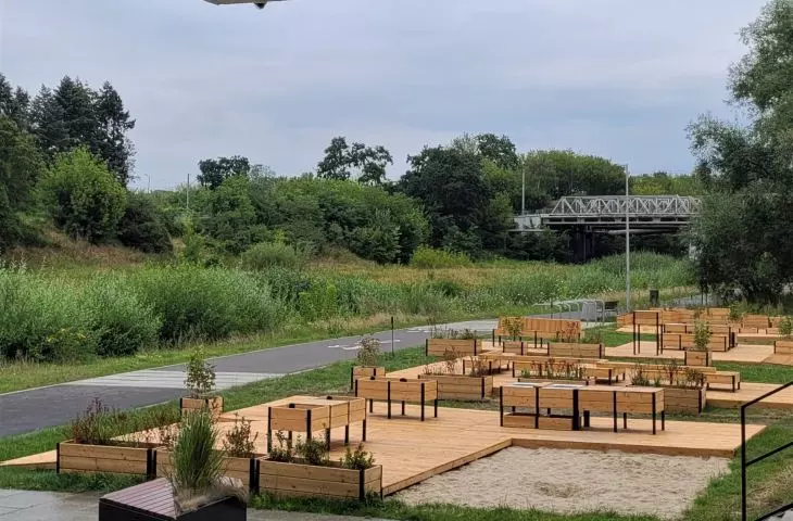 Rzeczny Ogród EkoEdukacji, ul. Ostrówek / Brama Poznania, Poznań