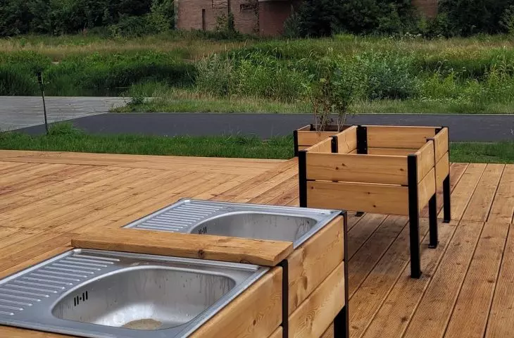 Rzeczny Ogród EkoEdukacji, ul. Ostrówek / Brama Poznania, Poznań