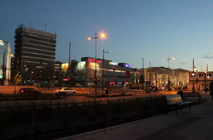 view of the SDH Central complex