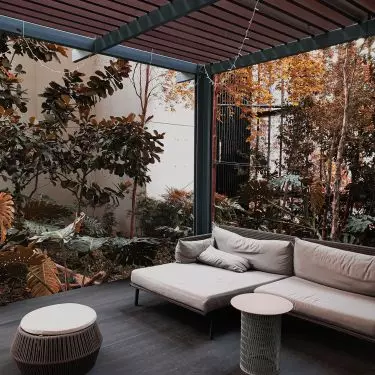   Before you start designing your dream terrace, consider several factors: its area, style, weather conditions in your area and, of course, your budget.