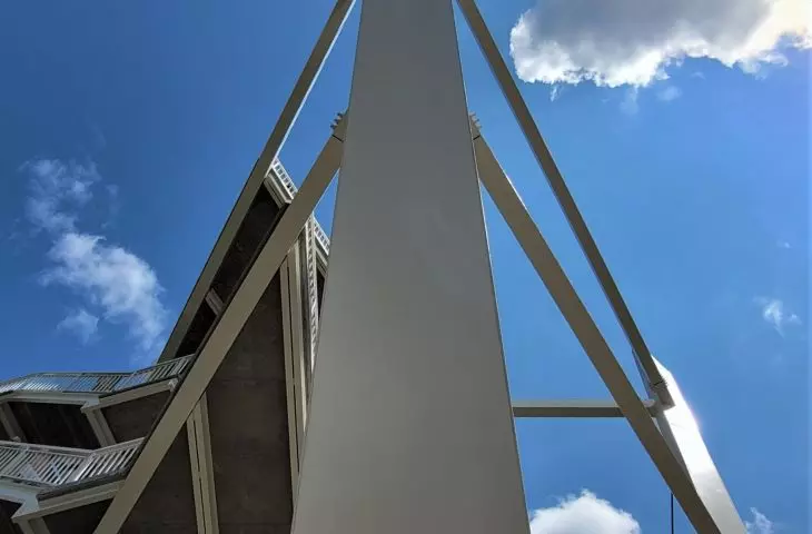 kładka pieszo-rowerowa w Owińskach k/Poznania, proj.: Atelier Paweł Byrski