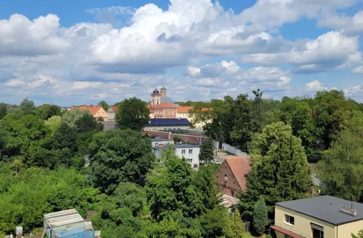 kładka pieszo-rowerowa w Owińskach k/Poznania, proj.: Atelier Paweł Byrski
