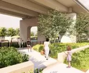 the whole process of creating the park was divided into stages