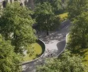 WXCA architects proposed a new entrance area with associated functions on level -1