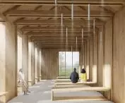 Visualization of the interior of the chapel