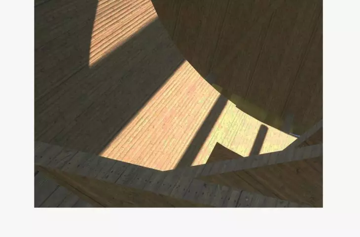 The play of light in the design