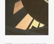 The play of light in the design