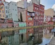 Bydgoszcz waterfront: clear, swift water merged with architecture - something wonderful