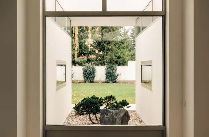 interior view of the garden