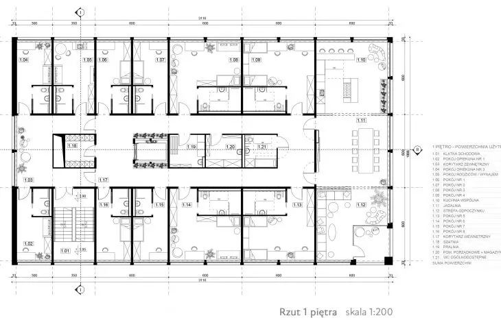 Modular architecture. Centers for people with Down syndrome | AiB.