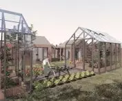 Greenhouse at the settlement