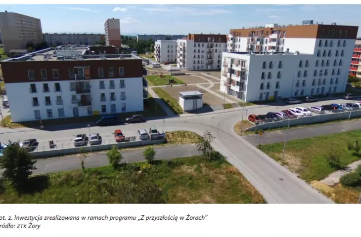 przykład inwestycji zrealizowanej w Żorach