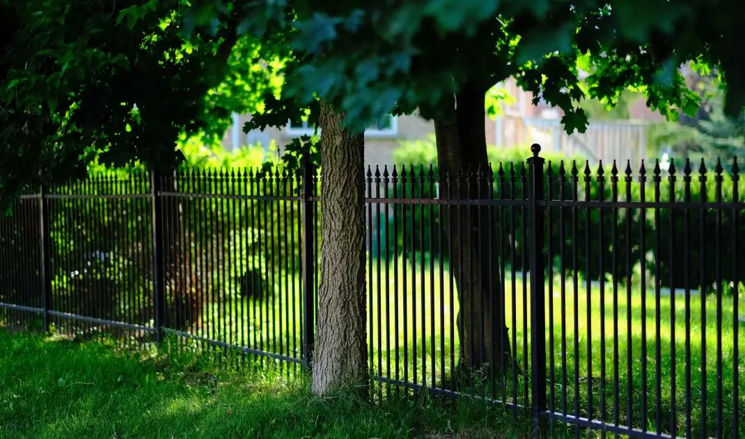 Metal fencing can look very light, while being extremely durable and resistant to damage.