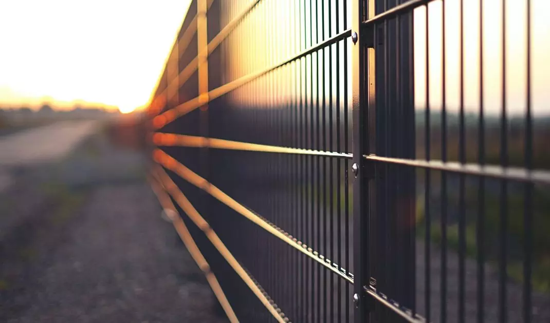 Mesh fencing is a practical, aesthetic and budget solution.