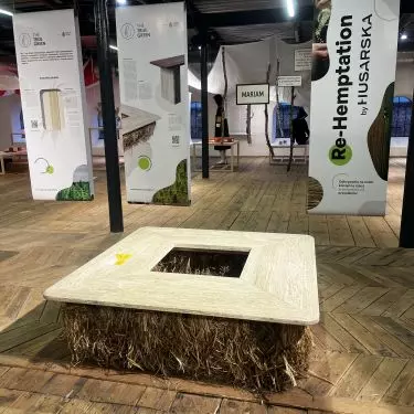 Re-Hemptation exhibition at Lodz Design Festival 