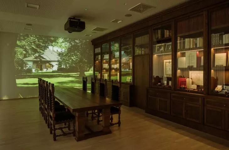 Exhibition at the European Music Centre in Luslawice