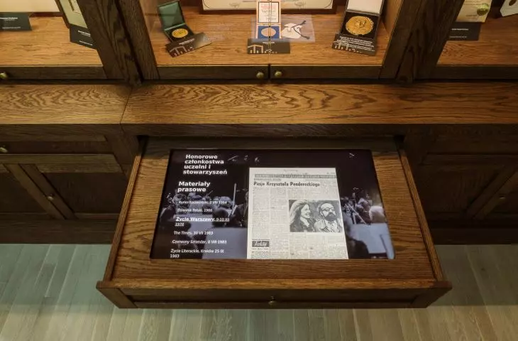 Exhibition at the European Music Centre in Luslawice