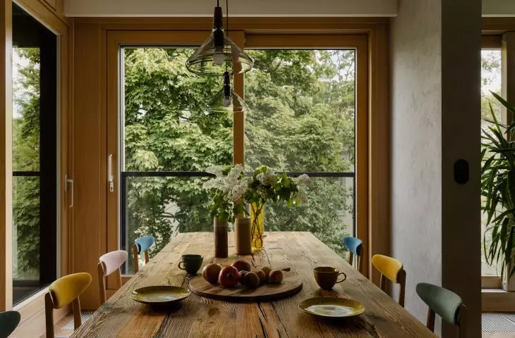 View from the dining room 