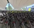 The city has prepared 171 electric bicycles that can be rented by city residents