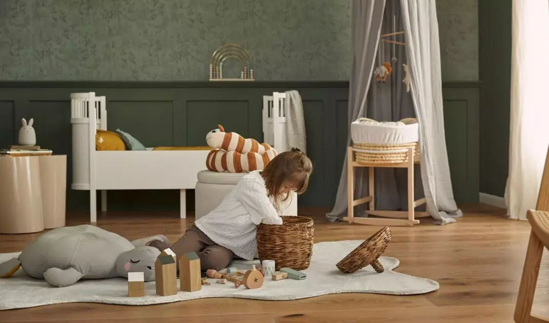 A rug in a child's room will be the perfect place to play