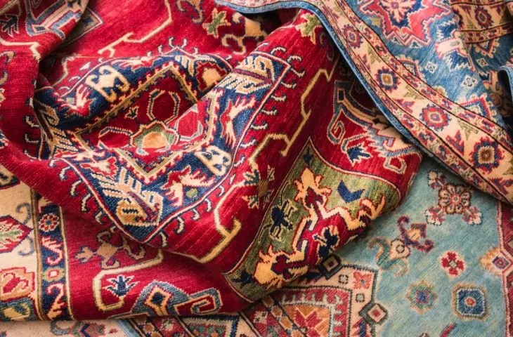 Choose from woven, embroidered, braided, long pile, hand tufted, natural or synthetic, long pile and outdoor rugs