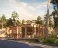 Hospicjum dla dzieci w Szczecinie znajduje się na zalesionej działce