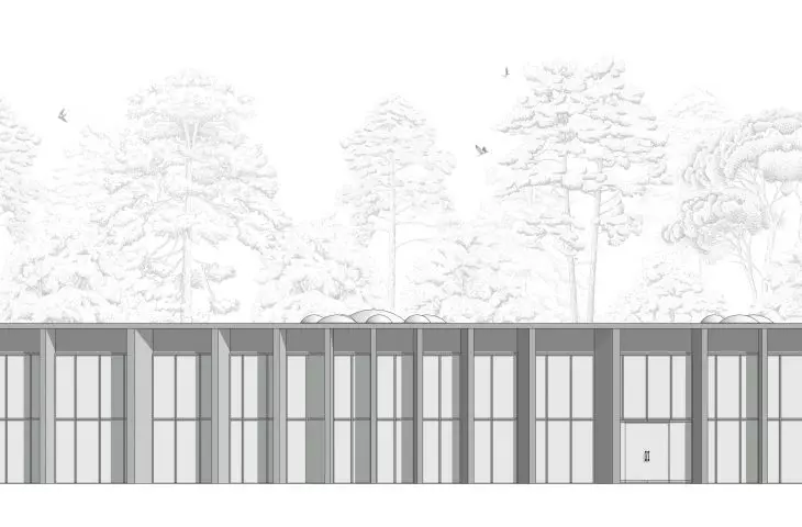 Hospice for children in Szczecin, facade