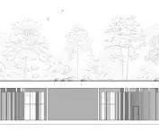Hospice for children in Szczecin, cross section